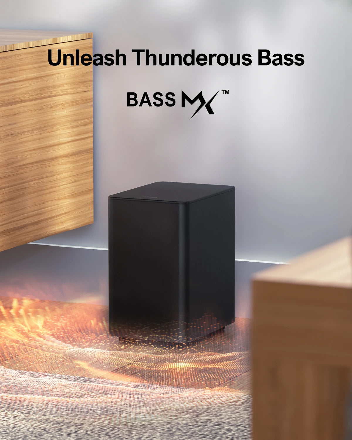 ULTIMEA 320W 5.1 Soundbar with Wireless Subwoofer & 2 Surround Speakers, 3D Surround Sound System Home Theater